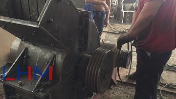 How to install the V-belt on Hammer crusher - Henan Ling Heng Machinery