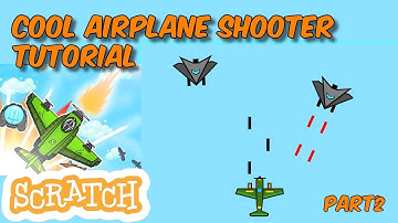 How to Make a cool Airplane Shooter Game in Scratch 3.0! part2 (enemies)