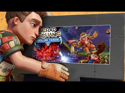 Играем во 2 главу Scrap Mechanic