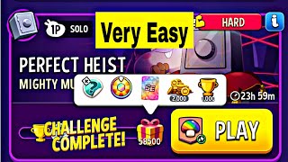 mighty mushroom perfect heist solo challenge match masters today gameplay
