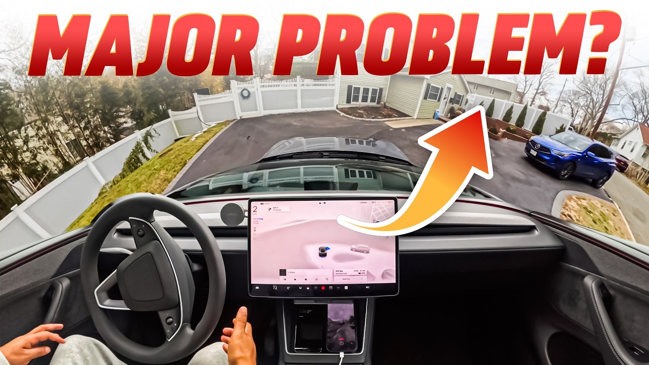 Tesla Self Driving 14.2.2.5 Made a Strange Decision