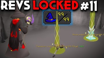 Getting 99 Magic Only In The Rev Caves | OSRS | #11