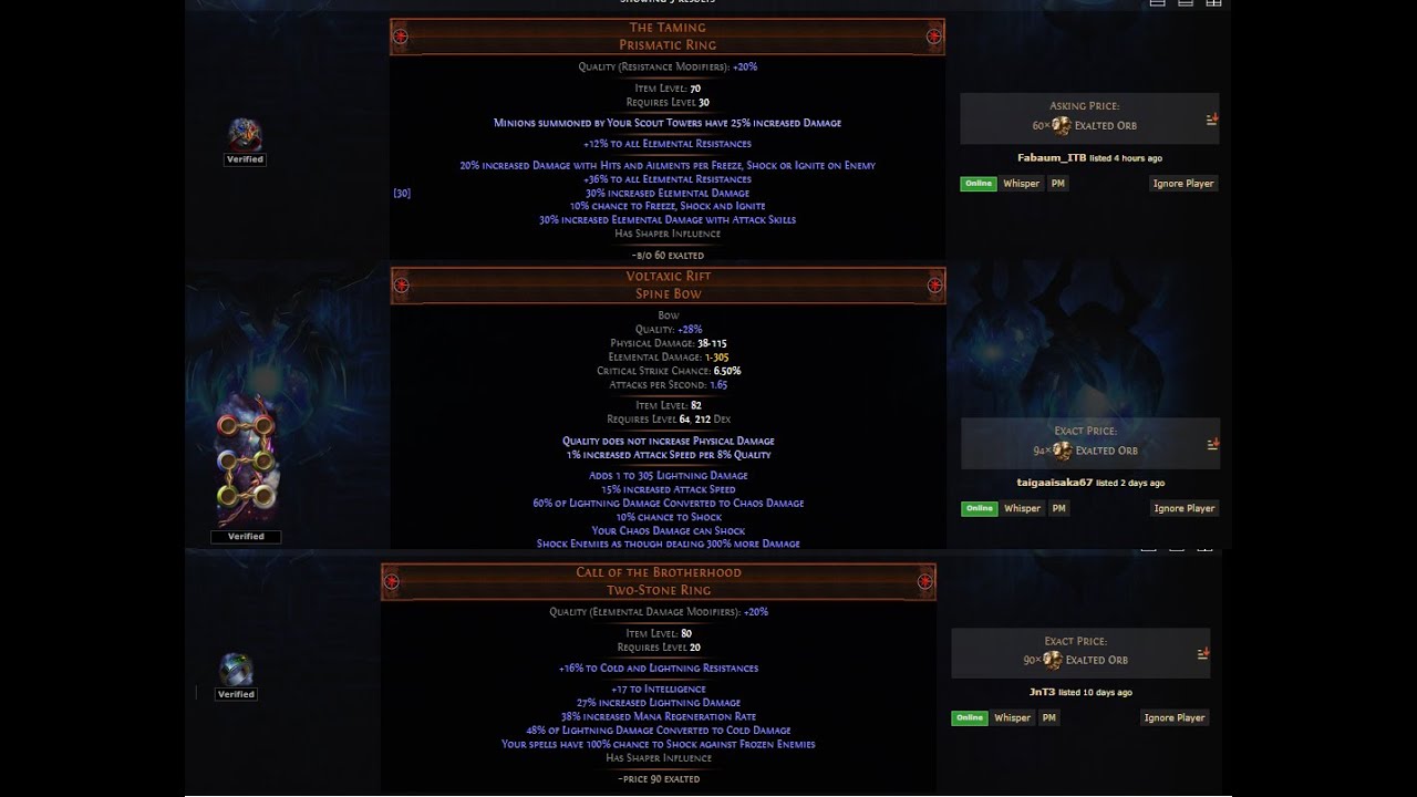 Automatic chancing in PoE. Some ideas about what to chance. Huge profit or  a waste of currency