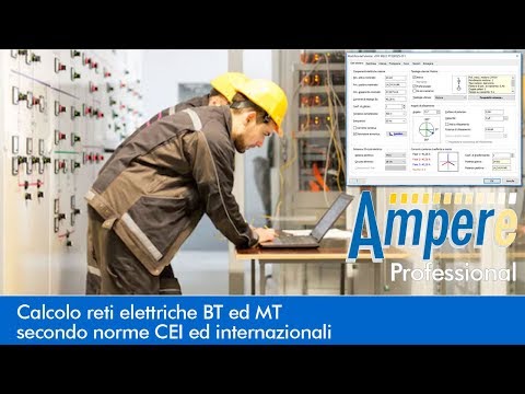 Calcolo reti elettriche BT ed MT secondo norme CEI ed internazionali