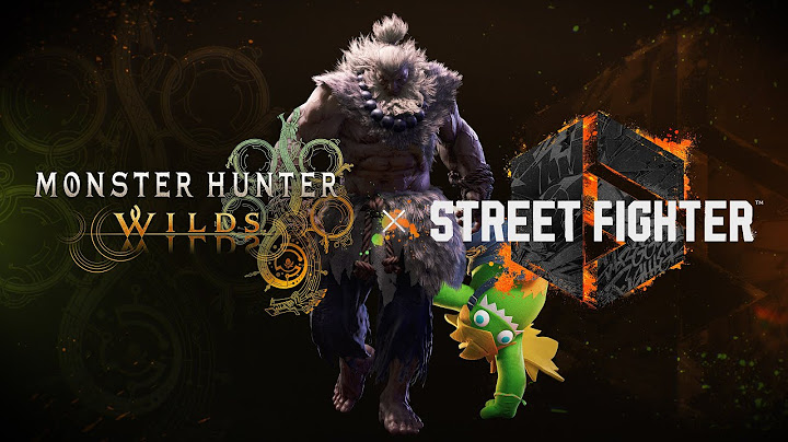 PS5『Monster Hunter Wilds』 x 『Street Fighter 6』 - Special Collaboration Trailer（繁中）
