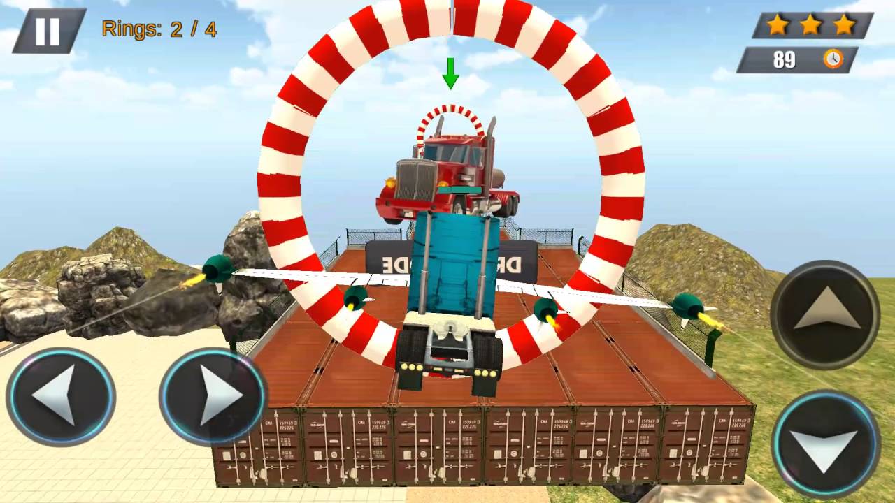 Modern Flying Truck Sim 3D Gameplay (Android)