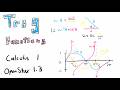 Trigonometric Functions Made Easy (Calculus 1)
