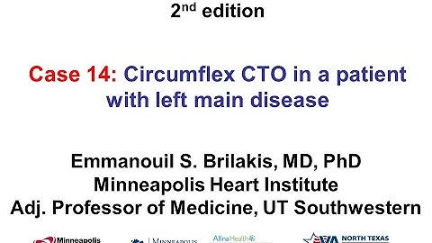 Case 14: Manual of CTO Interventions - Circumflex CTO in a patient with left main disease