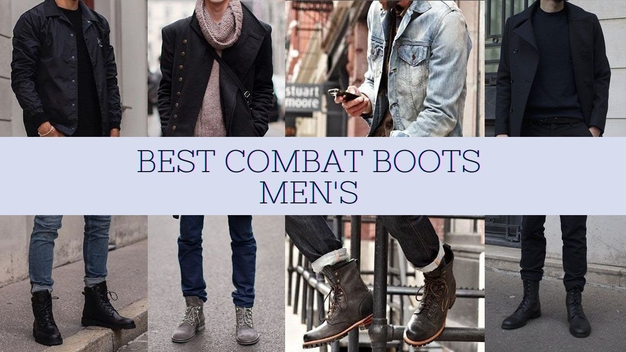 Best Combat Boots Mens | Military Boots @WomensTrendyOutfits - YouTube