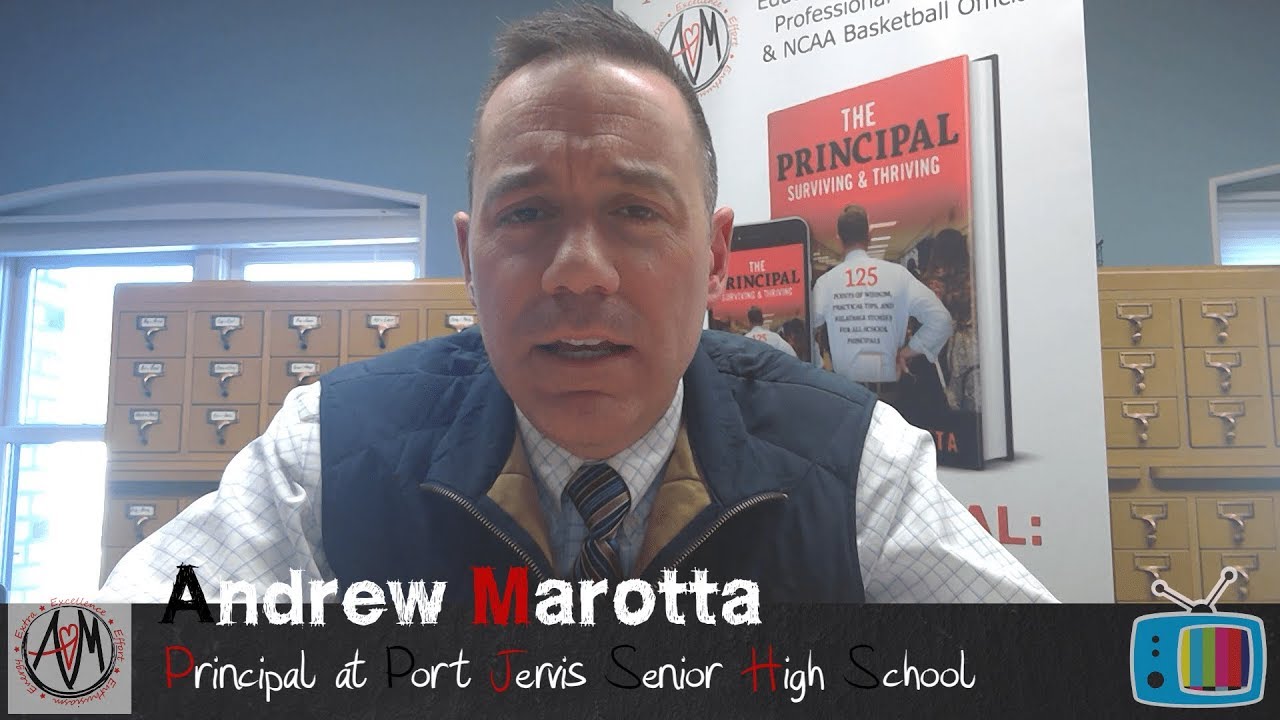 DisruptED TV Principal Spark: March Madness with Andrew Marotta
