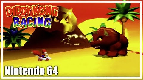 Diddy Kong Racing 100% Nintendo 64 Walkthrough (Dino Domain)