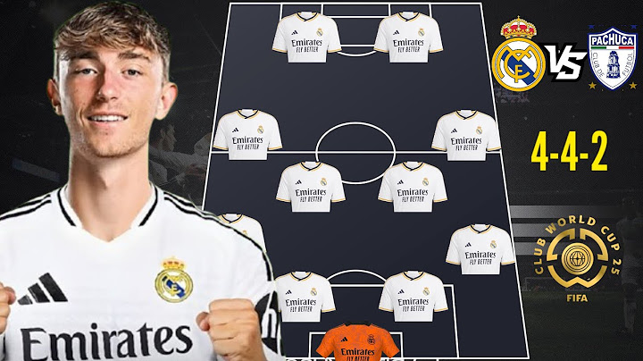 REAL MADRID VS PACHUCA 🔥 REAL MADRID PREDICTED LINE-UP (4-4-2) ✅ CLUB WORLD CUP MATCH