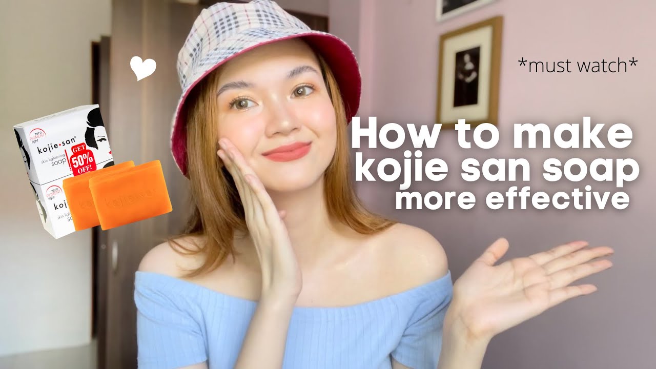 HOW TO USE KOJIE SAN WHITENING SOAP TO MAKE IT EFFECTIVE FREQUENTLY ASKED  QUESTIONS PART 1