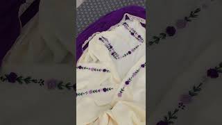 Hand work embroidery punjabi suit #punjabisuit#handwork #embroidery #design #viral #shorts #youtube
