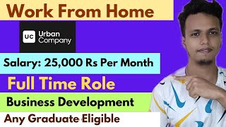Earn Upto 25,000 Rs Per Monthwork From Home Job Opportunity For Freshersonline Work At Home Jobs