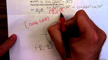 Math 1316 Sine and Tangent Sum Diff Identities 2