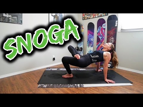SNOGA - Yoga For Snowboarders - 7 Minutes