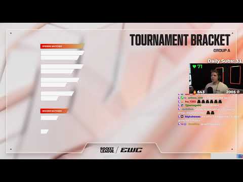 🔴ewc Day 2 Rocket League Official Co-stream🔴