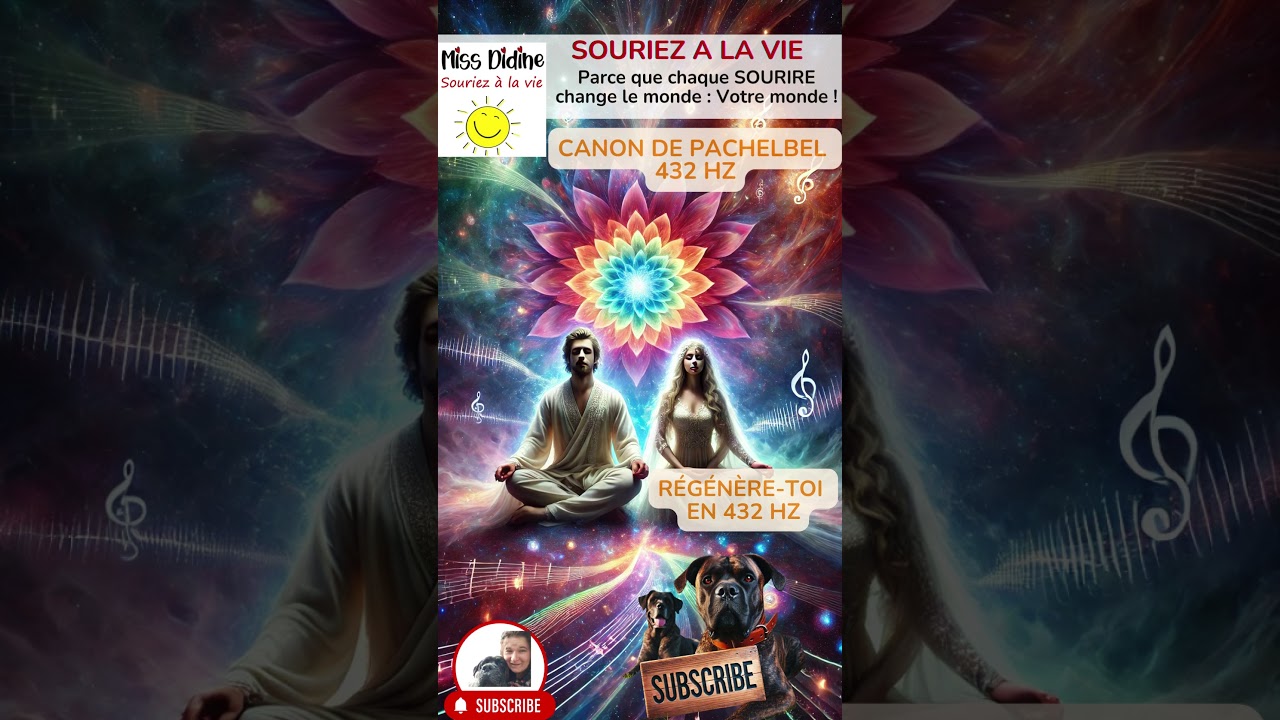 Canon de pachelbel 432 Hz :Guérison - Régénération Complète du Corps flux d'énergie Positive #432hz adlı videoyu YouTube'da izle Canon de pachelbel 432 Hz :Guérison - Régénération Complète du Corps flux d'énergie Positive #432hz adlı videoyu YouTube'da izle