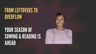 Bible Study | From Leftovers to Overflow | The Promise in 2 KINGS 19:29 | Camiel Khalilah