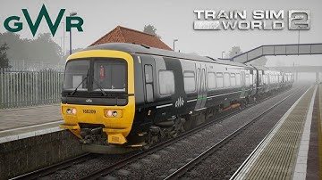 Train Driver Plays Train Sim World 2  Great Western Express  Class 166 GWR Paddington to  Reading