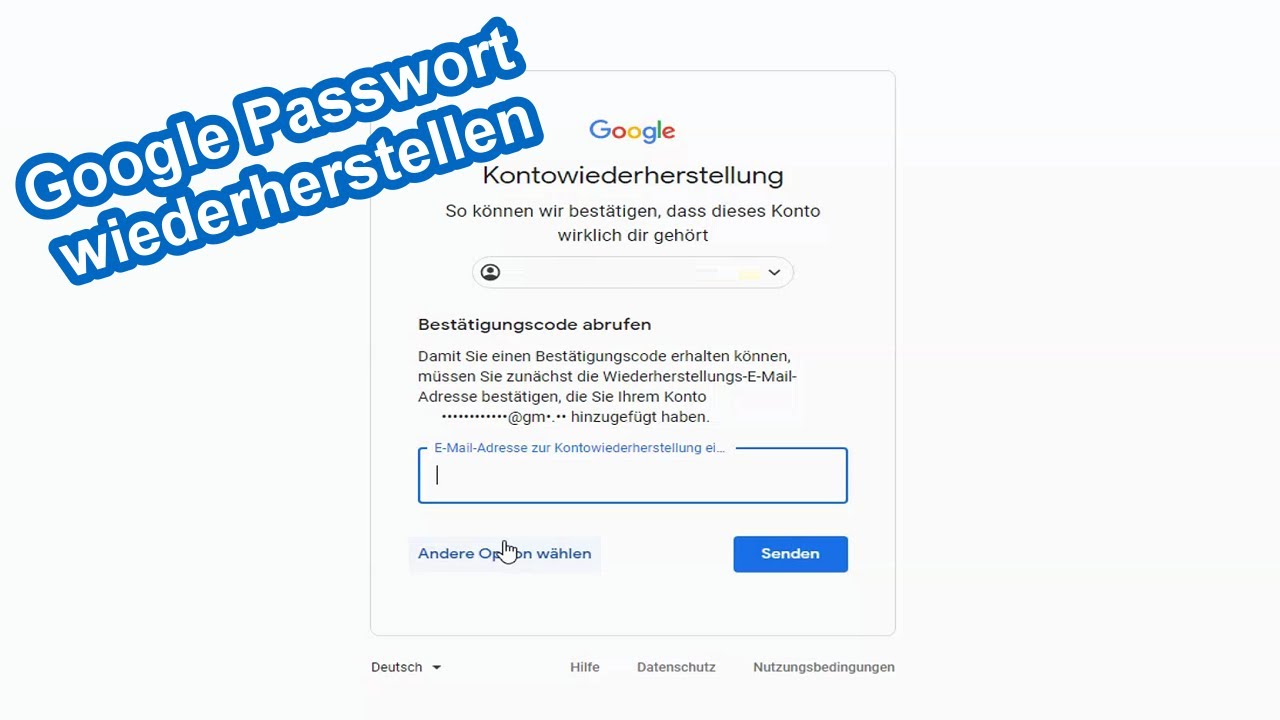 passwort für google konto vergessen New 2022 Google Konto Passwort vergessen – Neues Passwort anfordern mehrere Möglichkeiten