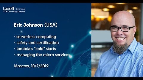 Serverless Computing  – Interview with Eric Johnson