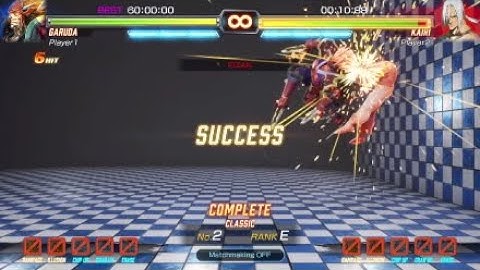 Fighting EX Layer Garuda Expert Mode Classic \ Trial \ Challenge