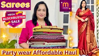 🙋Meesho Affordable Party Wear Saree|Silk Saree Haul| #ashigautam  #meeshofinds  #meesho  #sareehaul  screenshot 3