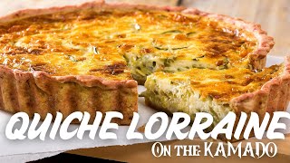 Quiche Lorraine On The Bbq Bacon Egg Pie Like Youve Never Had Before