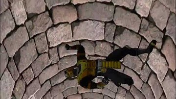 [HD] Mortal Kombat Gold - Game Over Pit Fall Fatality