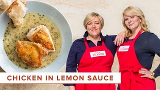 How to Make Restaurant-Worthy Skillet-Roasted Chicken in Lemon Sauce