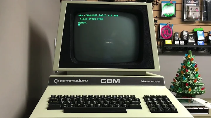 Commodore PET Christmas Program Customized #RetroGaming