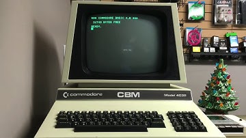 Commodore PET Christmas Program Customized #RetroGaming