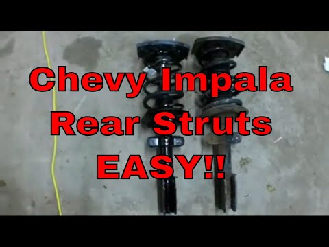 Video Chevy Impala Rear Strut Replacement - youtube