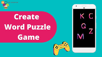 Word Making Game in MIT App Inventor 2 | App Inventor Game Demo