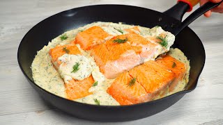 20-Minutes Salmon In Creamy Sauce - Hard To Tear Yourself Away! Recipe by Always Yummy!