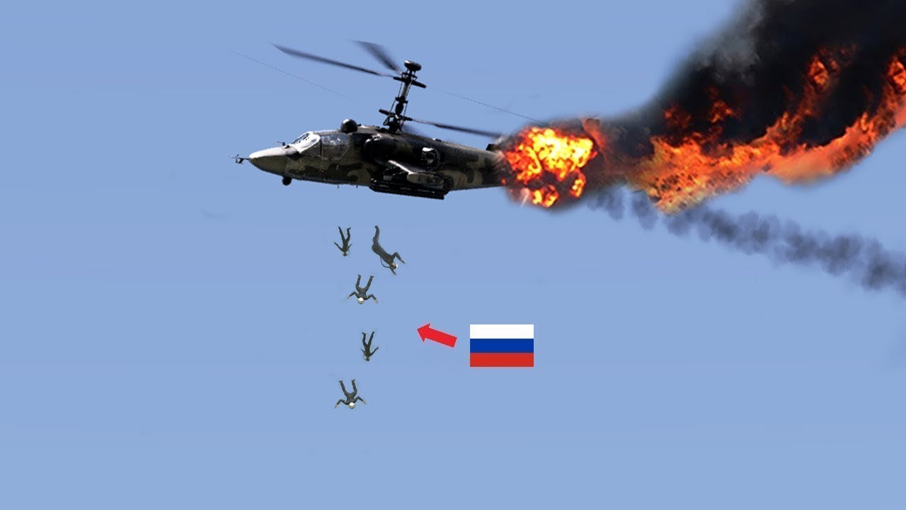 Today, Russia lost several Ka-50 "Black Shark" helicopters near the Ukrainian border