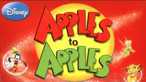 Disney Apples to Apples from Mattel