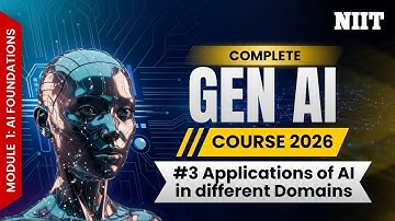 Applications of AI Across Domains: Discriminative vs Generative AI Explained | NIIT GenAI Course S3