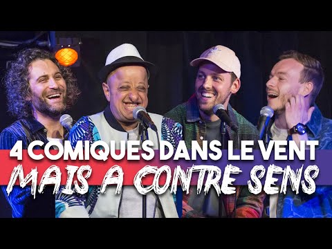 EP 15 - Booder, Pierre Croce, Thomas Angelvy, Seb Mellia - 4 Comiques dans le vent...