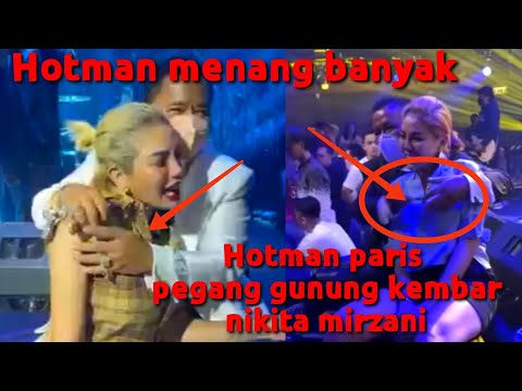 Hotman Paris pegang Gunung kembar Nikita Mirzani || Hotman Paris Dugem