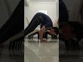 L sit to handstand progression