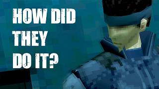 Metal Gear Solid changed videogames forever