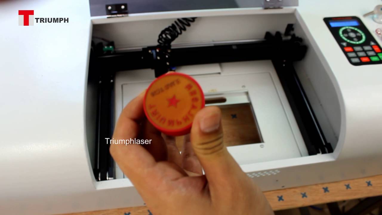 laser engraver stamps TR3020 laser engraving machine YouTube