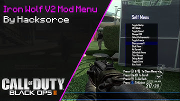 Iron Wolf V2 Black Ops 2 Menu | TU18