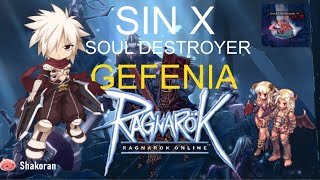 OriginsRo - SinX Soul Destroyer - farming at Gefenia - 2SHOTS AK - PRE-RENEWAL