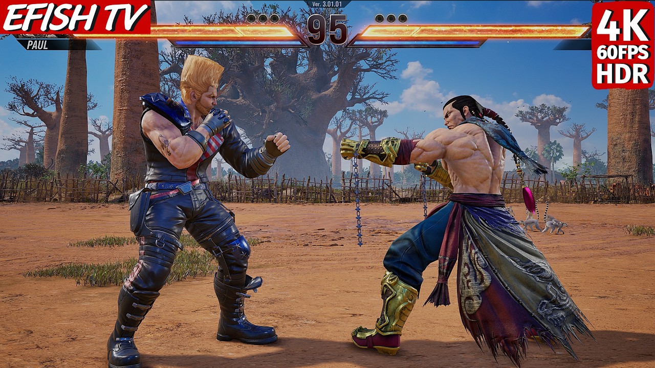 Paul Phoenix vs Feng Wei (Max Difficulty) - Tekken 8 - YouTube