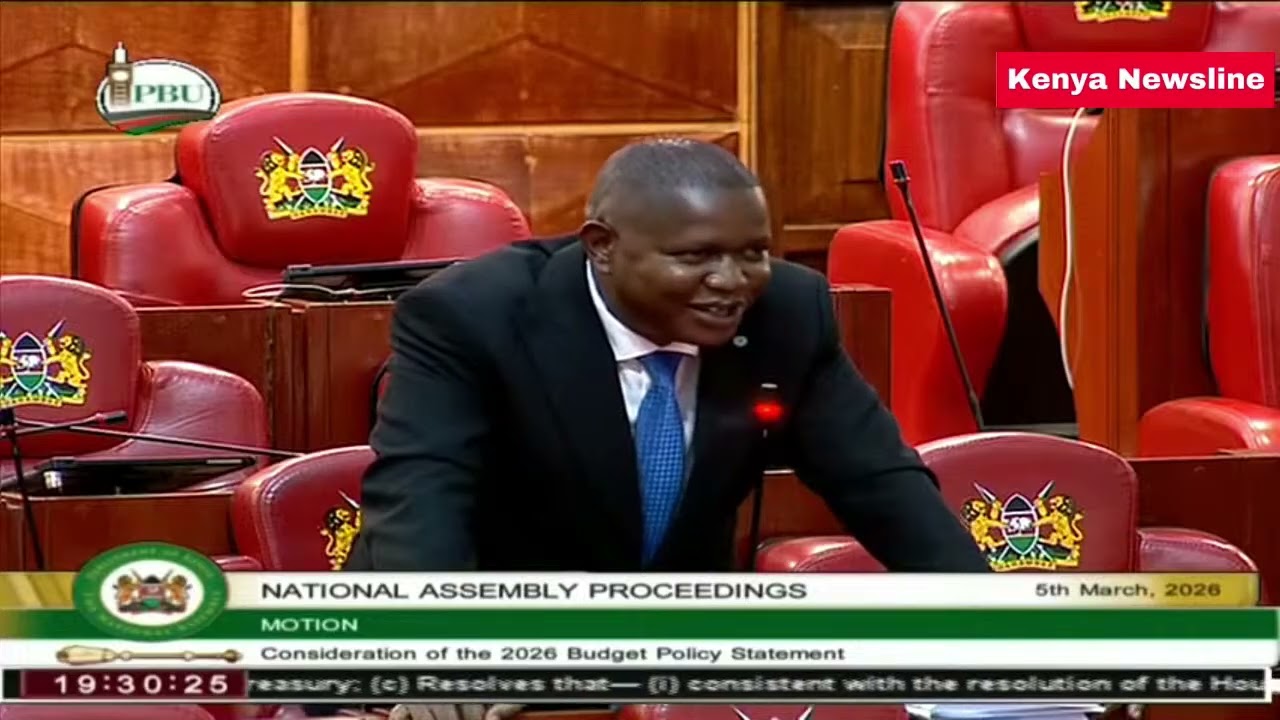 IF THIS CONTINUES, WE'RE GOING TO SPEND MONEY WE DON'T HAVE.Mwengi Mutuse on Budget Policy Statement