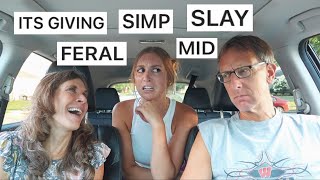 QUIZZING MY PARENTS ON POPULAR SLANG TERMS...